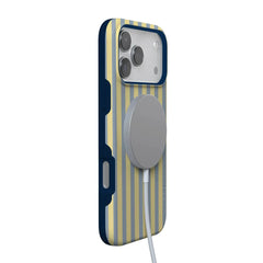 Coastline Stripes | Blue & Yellow Case