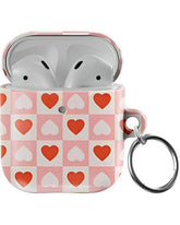 King of My Heart | Checkered Hearts AirPods Case
