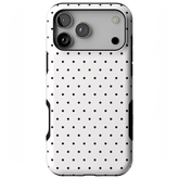 On the Dot | Black Polka Dot Case