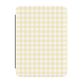 Pastel Picnic | Yellow Gingham Kindle Case