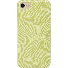 Swirl Away | Tea Green Geometric Case