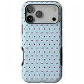 On the Dot | Blue Polka Dot Case