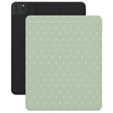 On the Dot | Green Polka Dot iPad Case