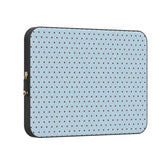 On the Dot | Blue Polka Dot Laptop Case