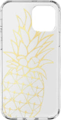 You're a Fine-Apple | Gold Pineapple Clear Case