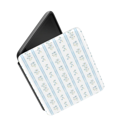 Cottage Stripe | Blue Floral Kindle Case