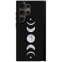 It's Just a Phase | Marble Moon Samsung Case