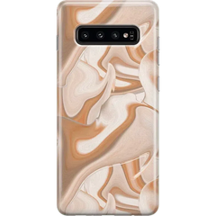 Caramel Delight | Marble Swirl Samsung Case