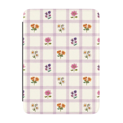 Meadow Check | Floral Gingham Kindle Case