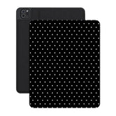 On the Dot | White Polka Dot iPad Case