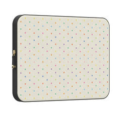 On the Dot | Rainbow Polka Dot Laptop Case