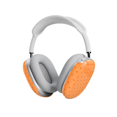 On the Dot | Orange Polka Dot AirPods Max Case