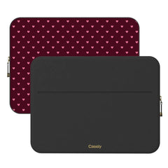 Heart Noir | Tiny Hearts Laptop Case
