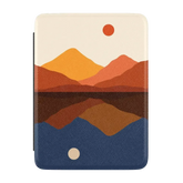 Opposites Attract | Day & Night Colorblock Mountains Kindle Case