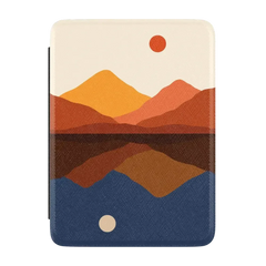 Opposites Attract | Day & Night Colorblock Mountains Kindle Case
