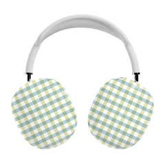Pastel Picnic | Blue & Green Gingham AirPods Max Case
