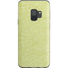 Swirl Away | Tea Green Geometric Samsung Case
