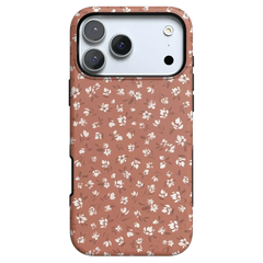 Mocha Meadow | Tiny Flowers Case