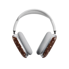 Teddy Bows | Brown Polka Dot AirPods Max Case