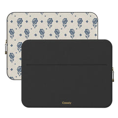 Seaside Stitch | Vintage Roses Laptop Case