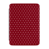 On the Dot | Maroon Polka Dot Kindle Case