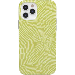 Swirl Away | Tea Green Geometric Case