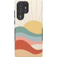 Here Comes the Sun | Colorblock Sunset Samsung Case