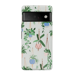 Hanging Around | Potted Plants Floral Google Pixel Case