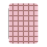 Uptown Gridlock | Pink Checkerboard Kindle Case