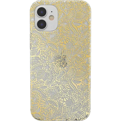 Floral Mandala | Rose Gold Clear Case