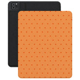 On the Dot | Orange Polka Dot iPad Case
