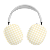 Pastel Picnic | Yellow Gingham AirPods Max Case