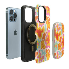 Tropical Color Splash | Abstract Retro Power Pod