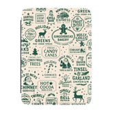 Santa's Stamps | Holiday Market Kindle Case