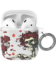 Forever Grateful | Grateful Dead Skeleton Floral AirPods Case