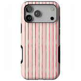 Pretty in Pastel | Blush Stripes Case