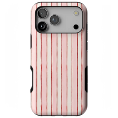 Pretty in Pastel | Blush Stripes Case