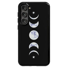 It's Just a Phase | Marble Moon Samsung Case