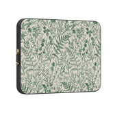 Sage Garden | Green Floral Laptop Case
