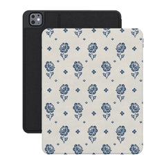 Seaside Stitch | Vintage Roses iPad Case