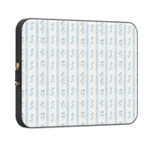Cottage Stripe | Blue Floral Laptop Case