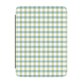 Pastel Picnic | Blue & Green Gingham Kindle Case