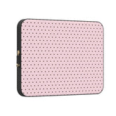 On the Dot | Pink Polka Dot Laptop Case