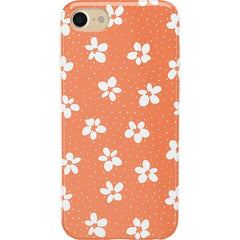 Flower My World | Burnt Orange Floral Case