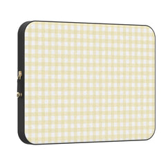 Pastel Picnic | Yellow Gingham Laptop Case