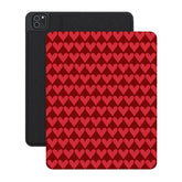 Crazy in Love | Red Hearts iPad Case