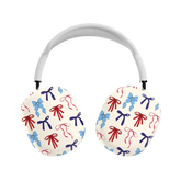 American Girlie | Red White & Blue Bows AirPods Max Case