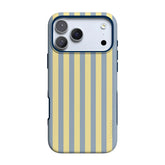 Coastline Stripes | Blue & Yellow Case