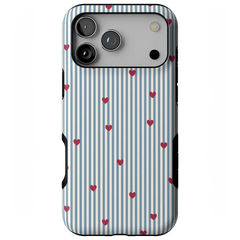 Love Lines | Blue Stripes Case