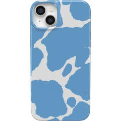 Current MOOd | Light Blue Cow Print Case